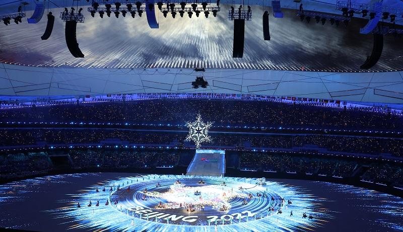 The closing ceremony for the 2022 Beijing Winter Paralympics on March 13 is held at the Beijing National Stadium under the theme 