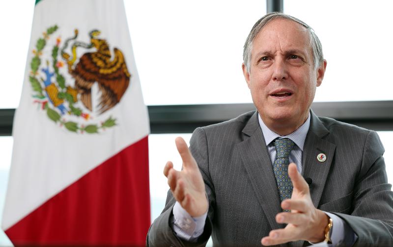 Ambassador Figueroa said the sacrifices of 100,000 Mexican and Mexican American soldiers who fought in the Korean War form the foundation for the development of bilateral ties.