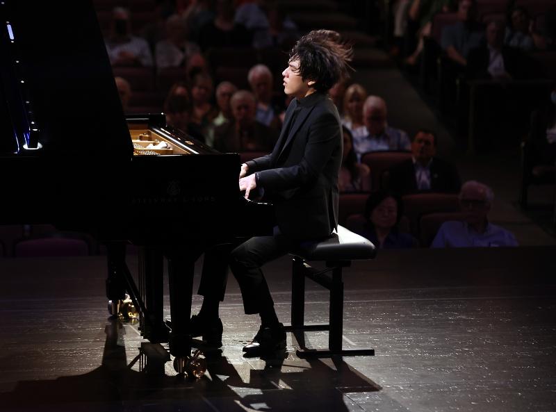 Pianist Lim Yunchan on June 18 plays in the final round of the 16th Van Cliburn International Piano Competition at Bass Performance Hall in Fort Worth, Texas. 