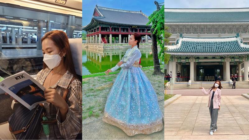 Unica Mae Bacamante last month went on a free trip to Korea. (Unica Mae Bacamante) 