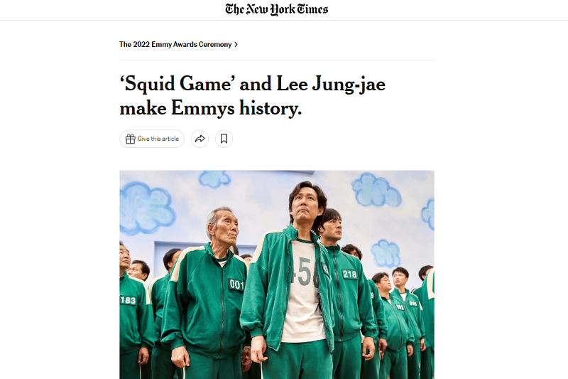 Major foreign media such as The New York Times and The Associated Press of the U.S. and The BBC of the U.K. have given major coverage to 