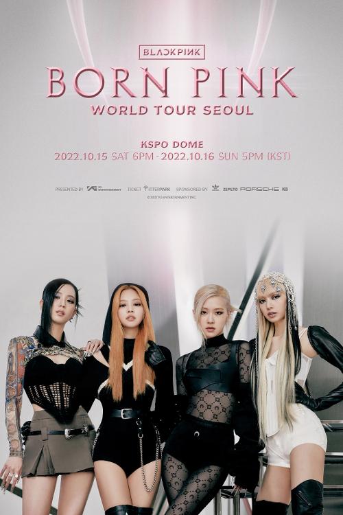 This is promotional poster for BLACKPINK's world tour. (Group's official Facebook page) 