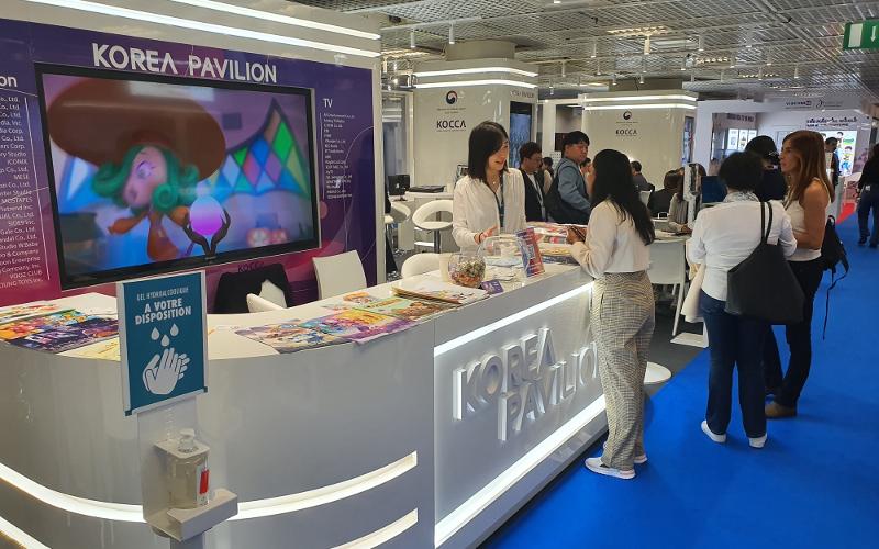 Korean companies from Oct. 17-20 in Cannes, France, take part in this year's MIPCOM (International Co-Production and Entertainment Content Market), the world's largest event for broadcast media content. They signed export deals there worth a combined USD 16.64 million (KRW 22.05 billion).