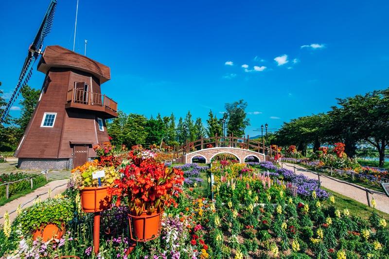 Suncheonman Bay National Garden in Suncheon, Jeollanam-do Province, is one of this year's 