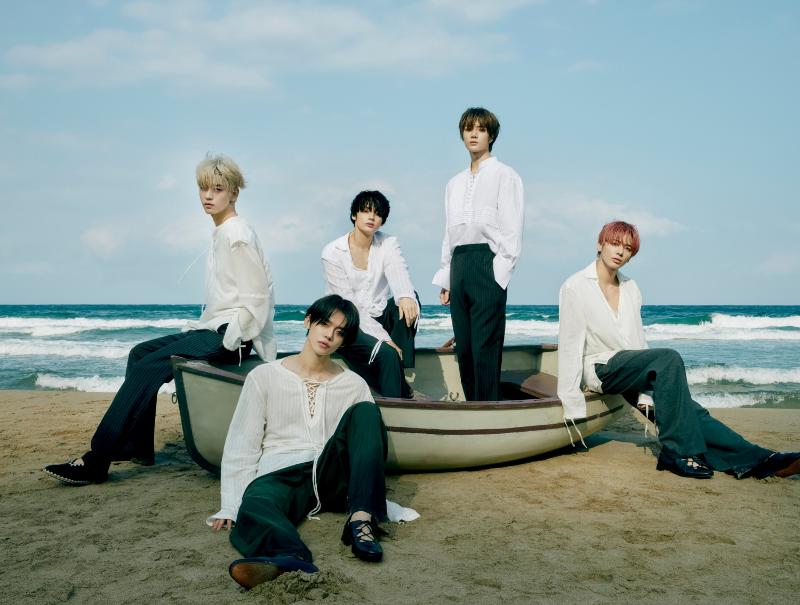 The K-pop boy band Tomorrow X Together, aka TXT, has hit No. 1 on the Billboard 200 album chart with its fifth EP 