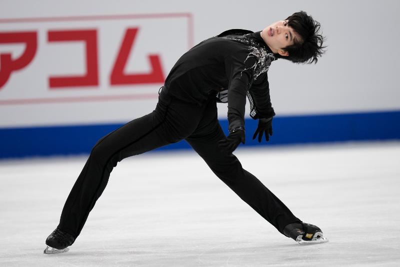 Figure skater Cha Jun-hwan on March 25 performs in the men's single free skate at the International Skating Union's World Figure Skating Championships held at Saitama Super Arena in Saitama, Japan. (Yonhap News)