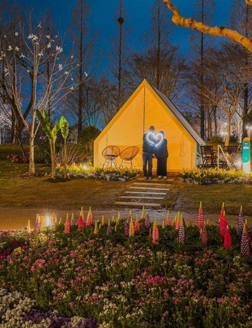 A preopening event is held on March 25 ahead of the launch of this year's Suncheonman International Garden Expo.