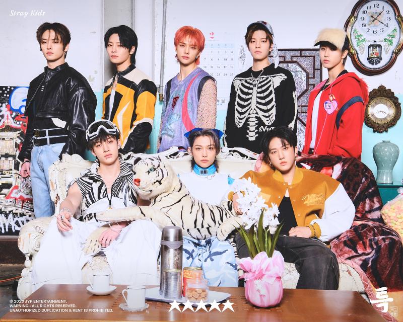 The K-pop boy band Stray Kids on June 11 topped the Billboard 200 album chart for the third time with their third regular album 