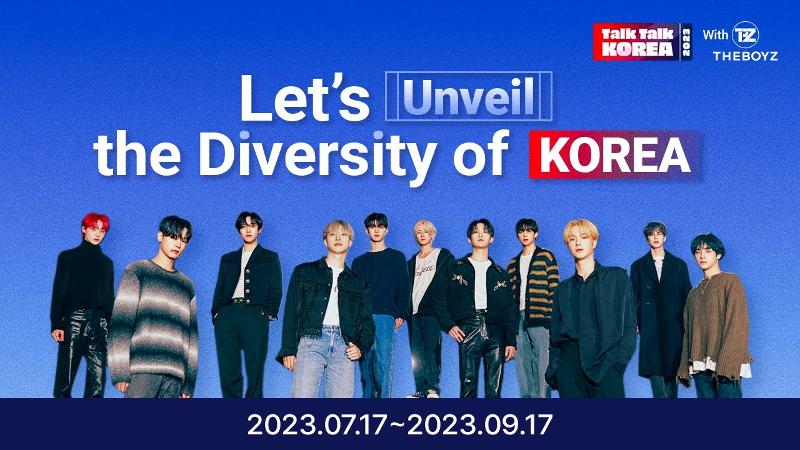 The world's largest Hallyu content contest Talk Talk Korea 2023 will run through September 17. (Korean Culture and Information Service)