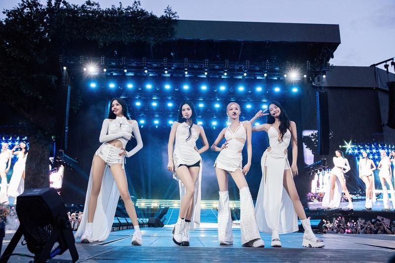 BLACKPINK in July headlines the Hyde Park British Summer Time Festival in London. (BLACKPINK's official Facebook page) 
