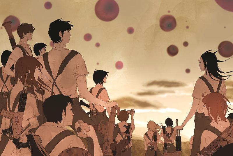 This scene is from webtoonist Ha Il-kwon's 