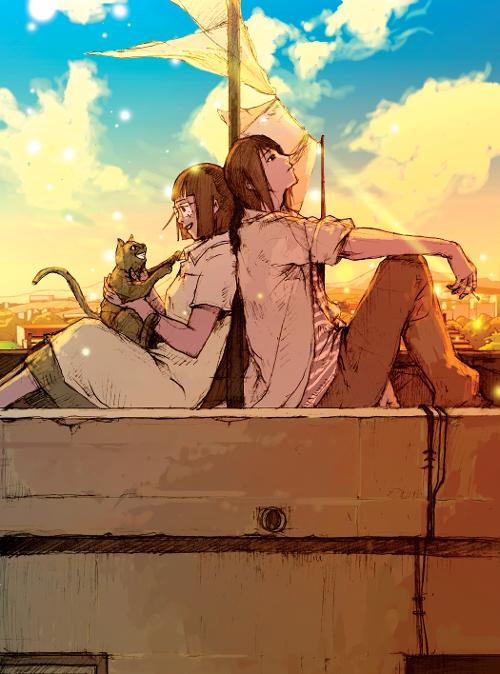 This scene is from Ha Il-kwon's debut webtoon 