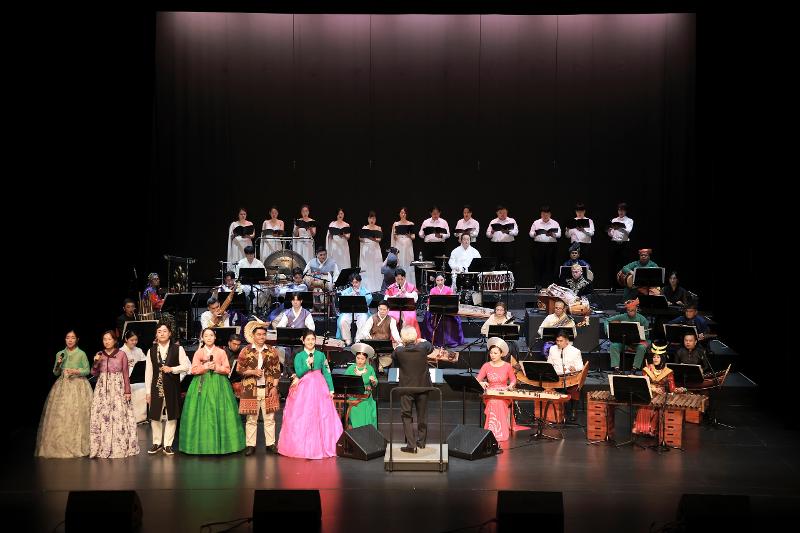 The Asia Traditional Orchestra on Sept. 17 holds a finale concert at Theater 2 of the Asia Culture Center Theater in Gwangju's Dong-gu District.