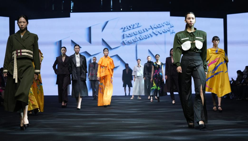 This year's Korea-ASEAN Fashion Week will run from Oct. 12-13 at Busan Fashion Business Center in Busan. Shown is a photo from the 2022 event in October last year at Busan Exhibition and Convention Center, aka BEXCO, in the port city's Haeundae-gu District. (Event's official website)