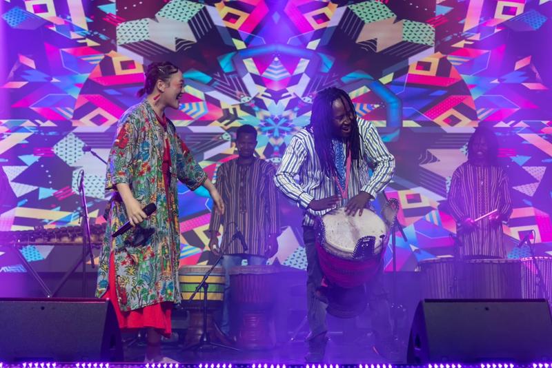 The Ministry of Foreign Affairs will host the Africa Culture Festival from May 10-12 and Forum for East Asia-Latin America Cooperation's 25th anniversary exhibition from May 14-17 at Gwanghwamun Square in Seoul's Jongno-gu District. Shown is a cultural concert in May last year during Africa Culture Week. (Korea-Africa Foundation's Facebook page) 
