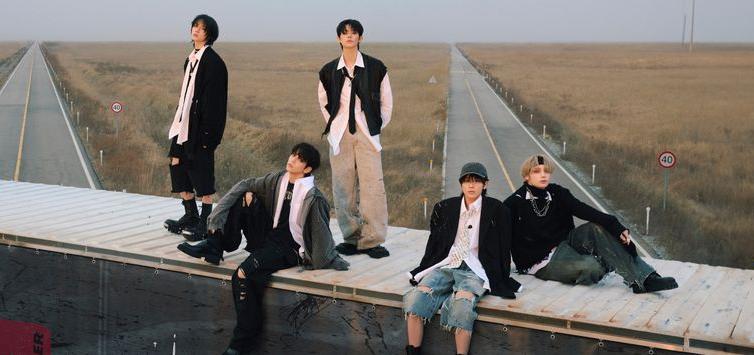 Six of the top 10 bestselling CD albums in the U.S. in the first half of this year were by K-pop acts, according to the 2024 Midyear Music Report by Luminate, a Los Angeles-based data analysis company for the American entertainment industry. Shown is the K-pop boy band TOMORROW X TOGETHER aka TXT. (TXT's official Facebook page) 
