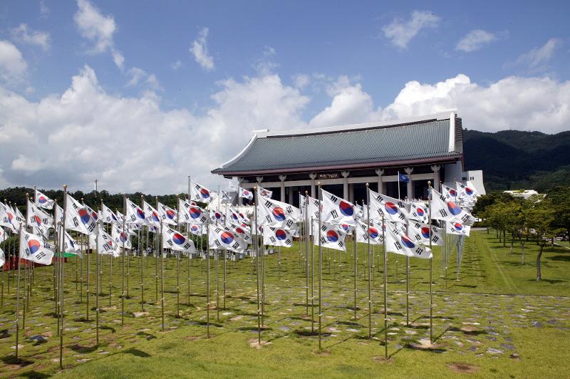 The Independence Hall of Korea is located in Cheonan, Chungcheongnam-do Province. (Independence Hall of Korea) 