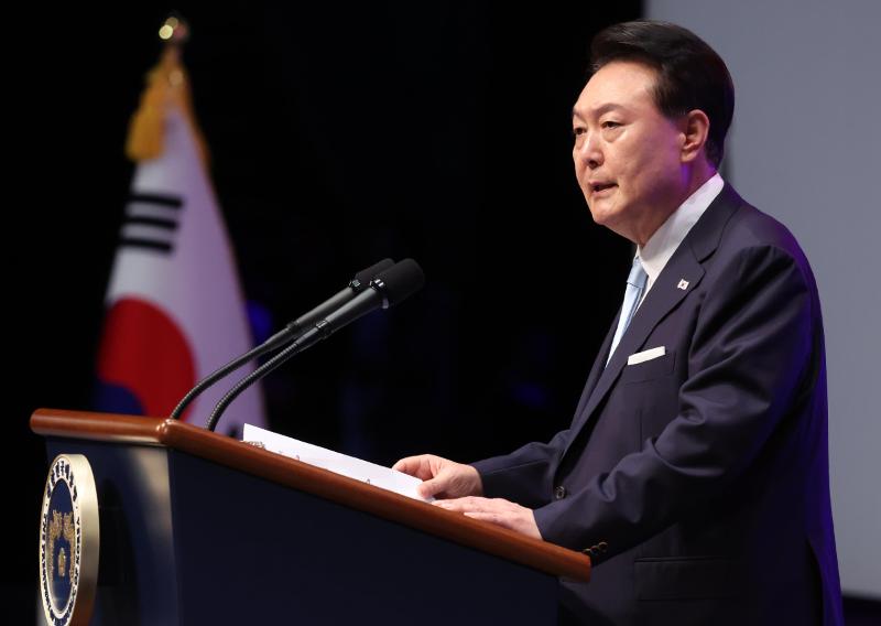 President Yoon Suk Yeol announces his 