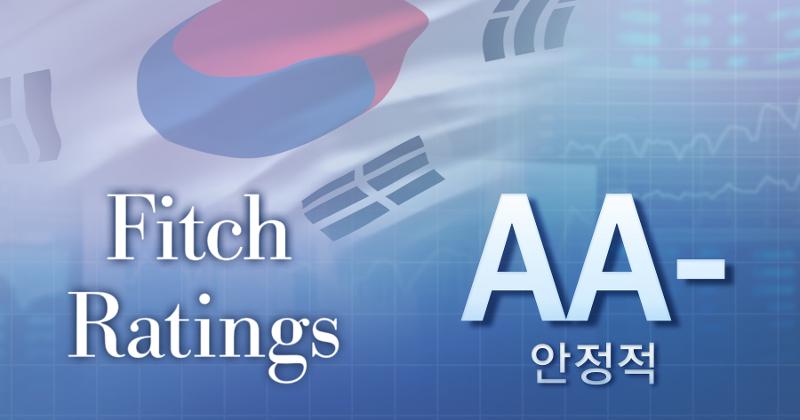 The Ministry of Economy and Finance on Feb. 7 said Fitch's decision to maintain the nation's sovereign rating at 