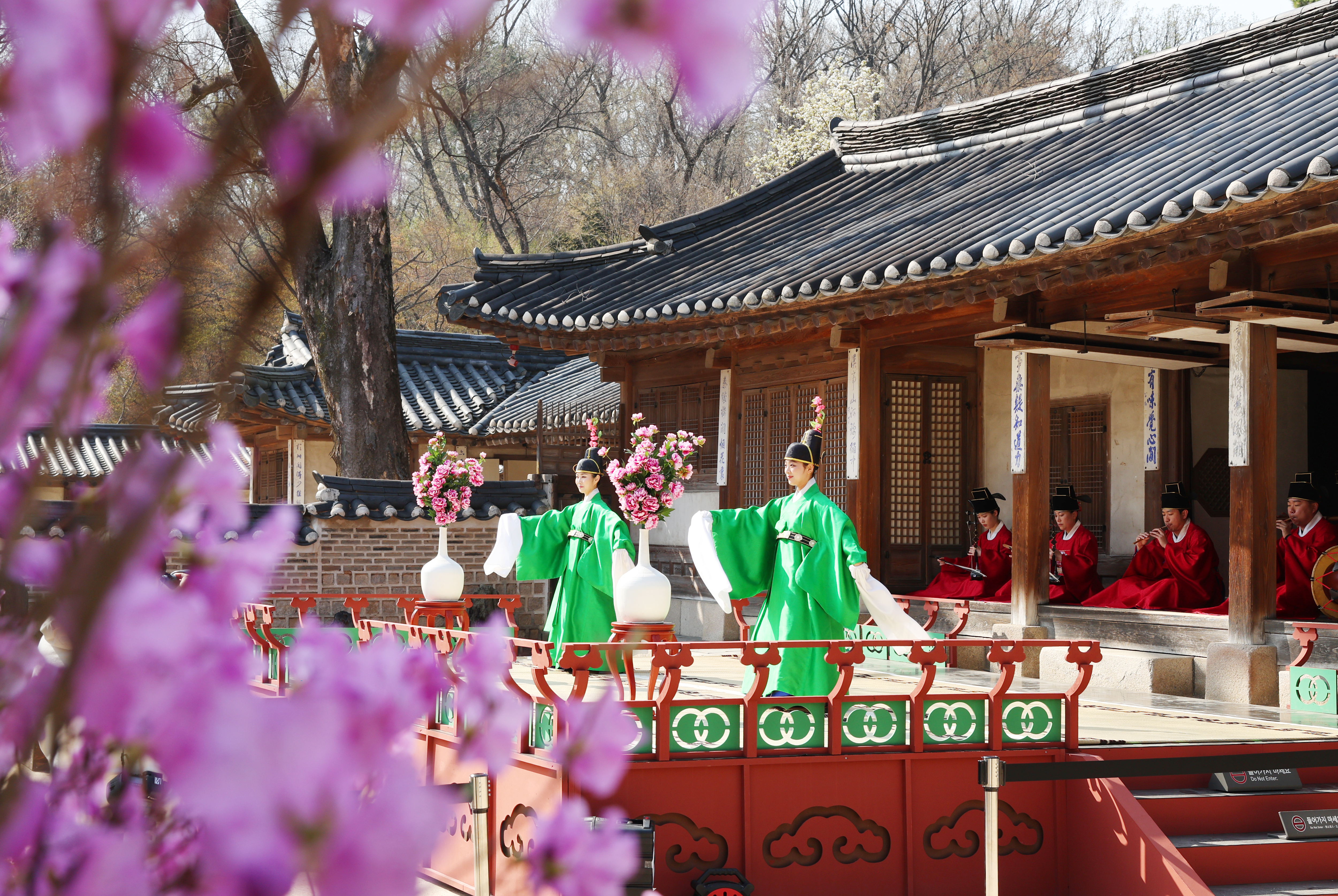 The Court Music Orchestra and Dance Theater of the National Gugak Center on April 8 perform 
