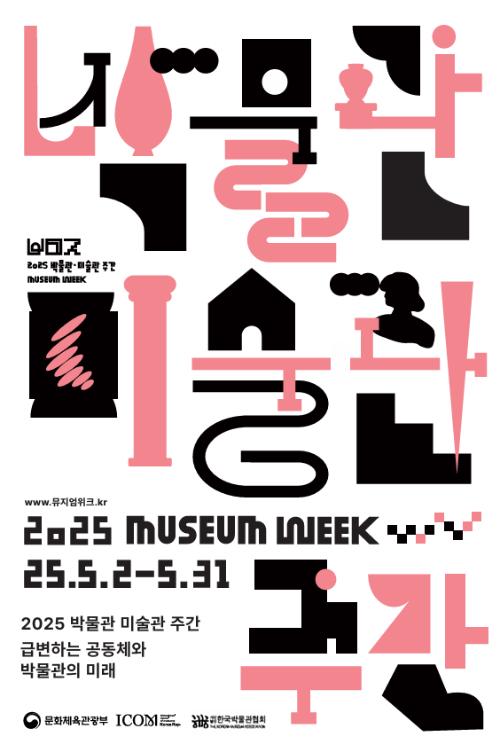 This is the official promotional poster for the 2025 Museum Week. (Ministry of Culture, Sports and Tourism)  