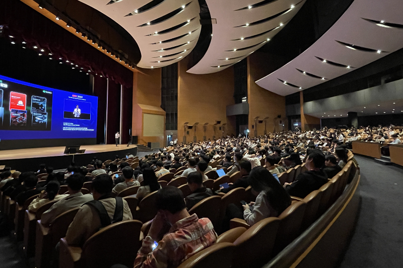 This is a scene from last year's International Security Conference that ran from Oct. 16-17, 2024, at COEX Mall in Seoul’s Gangman-gu District. (Seoul Metropolitan Government)