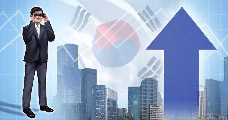 The Korea Center for International Finance on Nov. 6 said the average forecast of eight international investment banks for Korea's economic growth next year rose to 1.9% late last month, up from 1.8% in late September. (Yonhap News)  