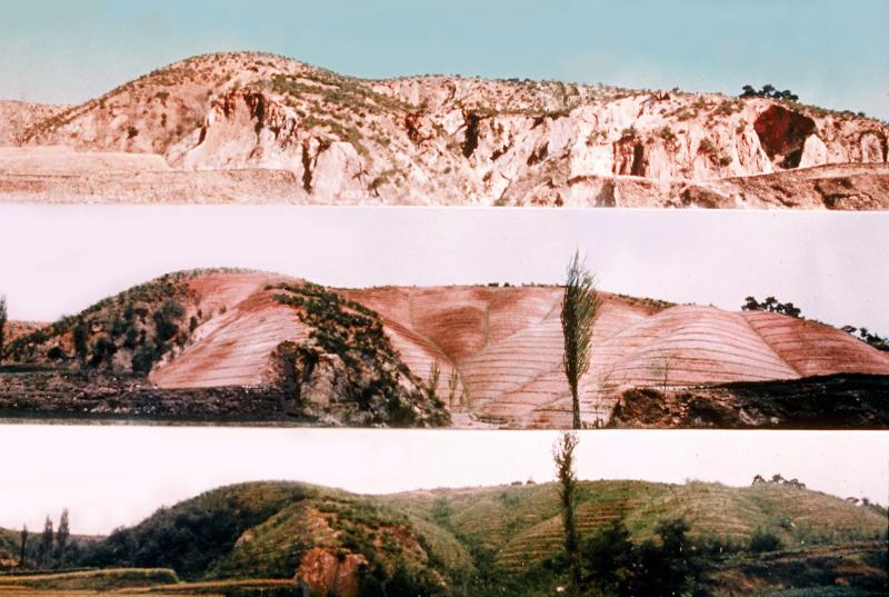 Registered as a UNESCO Memory of the World, these photos show the process of reforestation from 1973-77 in areas surrounding Yeongilman Port in Pohang, Gyeongsangnam-do Province.  