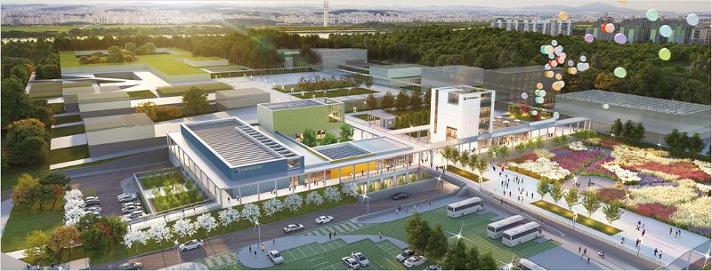 ▲ 세종특별자치시 국립박물관 단지 조감도.  