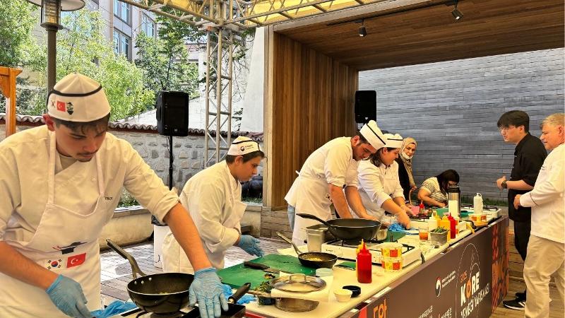 The Korean Cultural Center (KCC) in Turkiye on June 14, 2025, hosts its 14th Korean cooking contest. (KCC)  