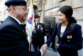 Meeting with Korean War veterans