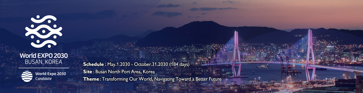 World EXPO 2030 BUSAN, KOREA