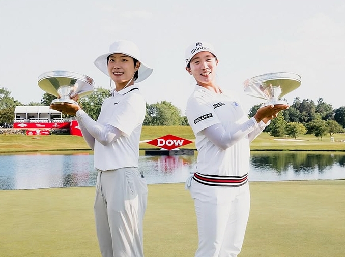 Im JH, Lee SM win Korea's 1st Dow Championship on LPGA Tour
