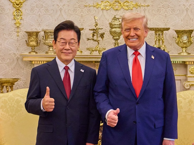 President Lee 'reaffirmed bilateral trust with US in talks with Trump'