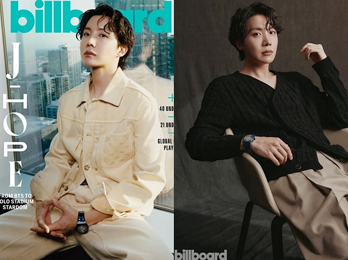 BTS member J-Hope appears on cover of Billboard magazine