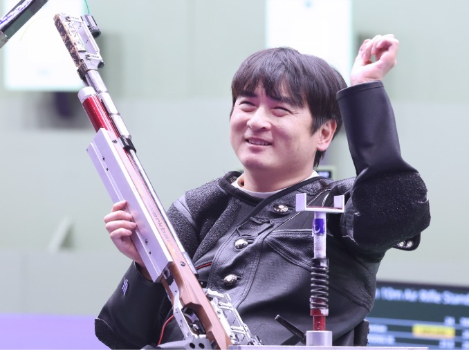 So far, Seo good: shooter leads 3-gold haul at Asian Para Games